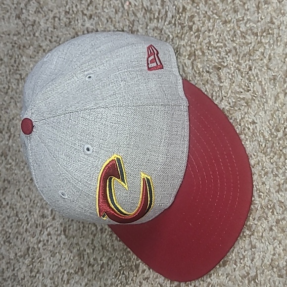 New Era Cleavland Cavaliers Fitted Hat 7 1/4 - Picture 1 of 5